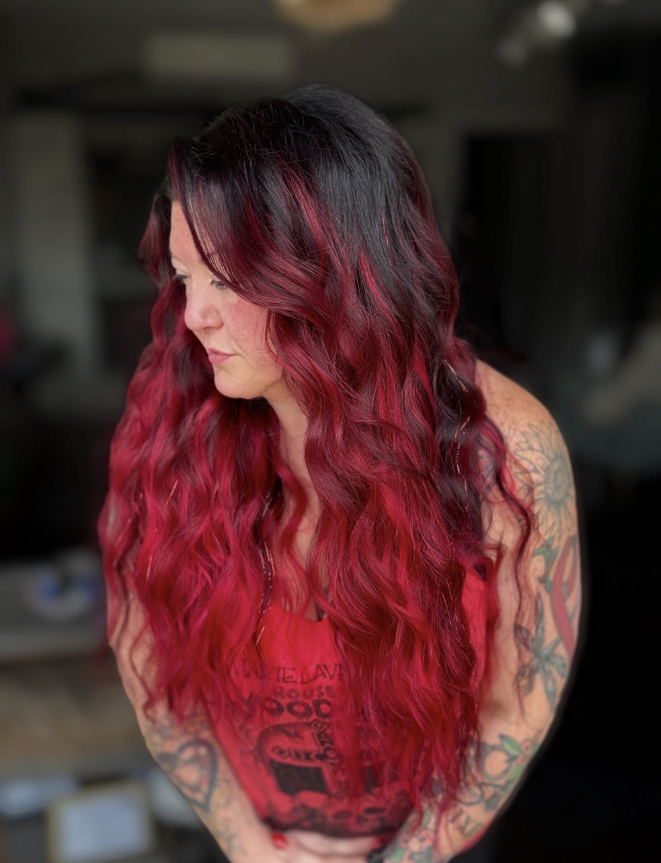 Black Cherry Ombré — Vivid Color at Parlor 58, Kansas City